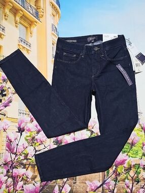 NYDJ Skinny Zippered Ankle Jeans Size 00 New